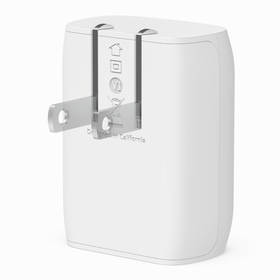 USB-C Wall Charger 20W + USB-C Cable with Lightning Connector, White, hi-res